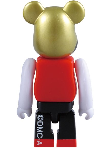 DMC Camus Be@rbrick 100% figure by Dmc (Detroit Metal City), produced by Medicom Toy. Back view.