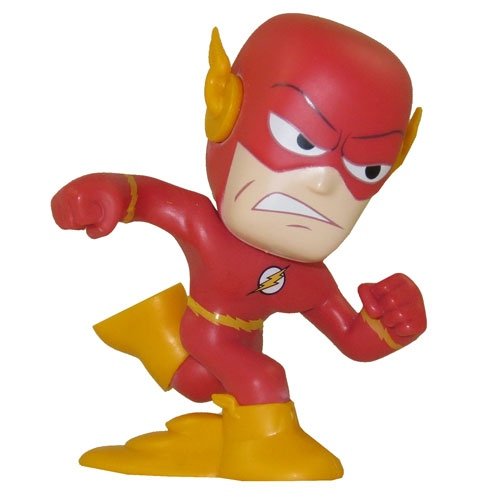 DC Comics Mystery Minis - Flash figure by Funko, produced by Funko. Front view.