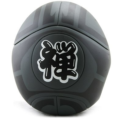 DCTO Sumi-e Black  figure by Dacosta, produced by Chocolate Soop. Back view.