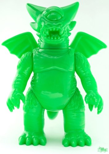 Deathra - 2015 Lucky Bag - Green figure by Gargamel, produced by Gargamel. Front view.