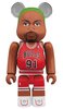 Dennis Rodman (Chicago Bulls) BE@RBRICK 100%