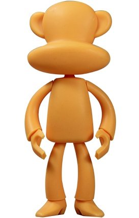 Design It Yourself Julius (Orange Edition) figure by Paul Frank, produced by Play Imaginative. Front view.