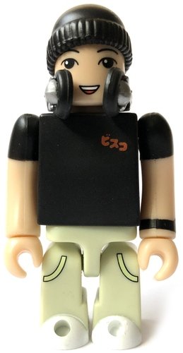 DJ figure, produced by Medicom Toy. Front view.