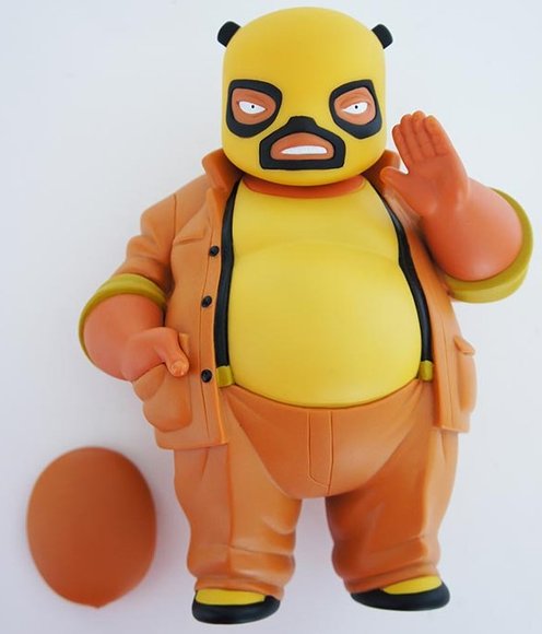 El Panda Sweet & Sour figure by Gobi & Jerry Frissen, produced by Muttpop. Front view.