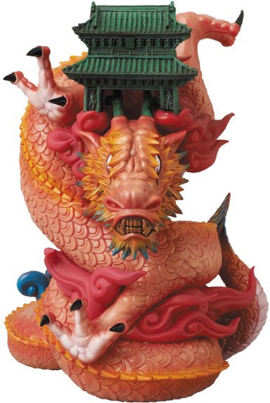 Eternal Cloud - Red Dragon: Jilong figure by Junnosuke Abe, produced by Restore. Front view.