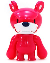 Baby KnuckleBear (ベビーナックルベア) - Pink figure by Touma, produced by Wonderwall. Front view.
