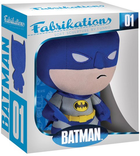 Fabrikations - Batman figure by Dc Comics, produced by Funko. Packaging.