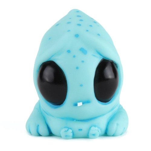 Figgle Bits - Plopp figure by Chris Ryniak, produced by Squibbles Ink + Rotofugi. Front view.