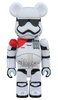 FIRST ORDER STORMTROOPER OFFICER STAR WARS BE@RBRICK 100%