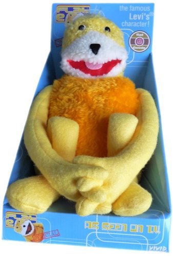 Flat Eric figure by Janet Knechtel, produced by Vivid Imaginations. Packaging.