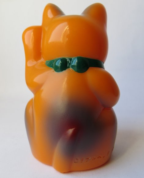 Fortune Cat Baby (フォーチュンキャットベビー) figure by Mori Katsura, produced by Realxhead. Back view.