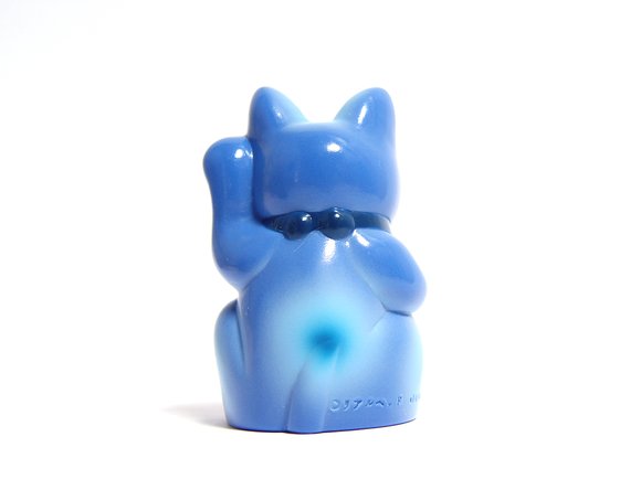 Fortune Cat Baby (フォーチュンキャットベビー) figure by Mori Katsura, produced by Realxhead. Back view.