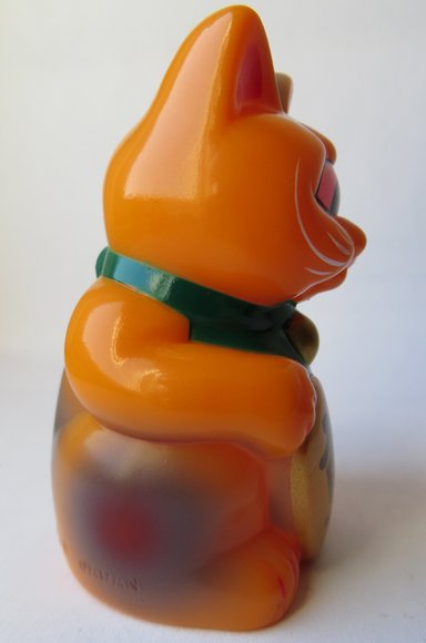 Fortune Cat Baby (フォーチュンキャットベビー) figure by Mori Katsura, produced by Realxhead. Side view.