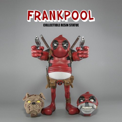 Frankpool (original version) figure by Steven Cartoccio. Front view.