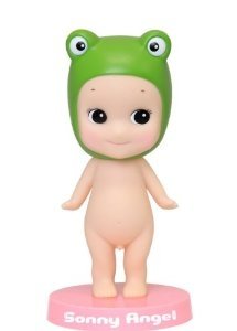 Frog Bobbing Head figure by Dreams Inc., produced by Dreams Inc.. Front view.