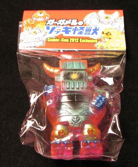 F.U. Robot - SDCC 12 figure by Lucky Nakazawa, produced by Gargamel. Packaging.