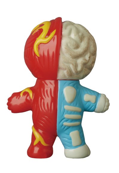 GAKKI KUN figure by Pico Pico, produced by Medicom Toy. Back view.