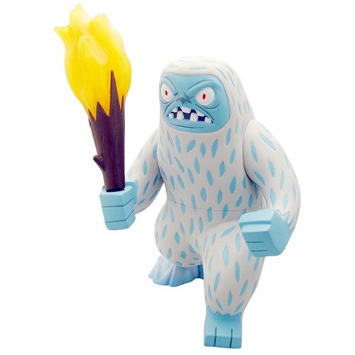 Big Yeti figure by Tim Biskup, produced by Ningyoushi. Front view.