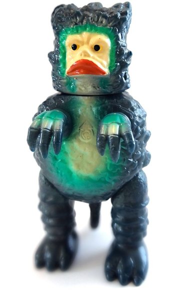 Garamon figure by Tsuburaya Productions, produced by Bandai. Front view.