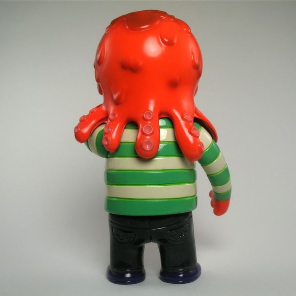 Globby figure by Kiyoka Ikeda. Back view.