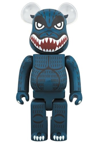 Godzilla Be@rbrick 1000% figure by Toho Co., Ltd, produced by Medicom Toy. Front view.