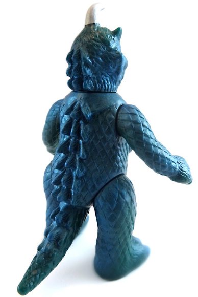 Gomess figure by Tsuburaya Productions, produced by Bandai. Back view.