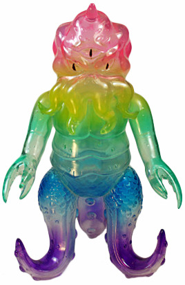 Goto-san Rainbow Kaiju TriPus soft vinyl