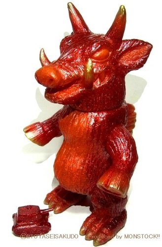 Gozu Luo (Kyoushi-o-flame Drum Ver.) figure by Etoya Seisakudou, produced by Monstock. Front view.
