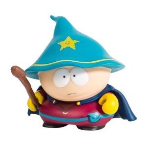 Grand Wizard Cartman figure by Matt Stone & Trey Parker, produced by Kidrobot. Front view.