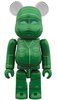 GREEN ARMY MEN BE@RBRICK 100%