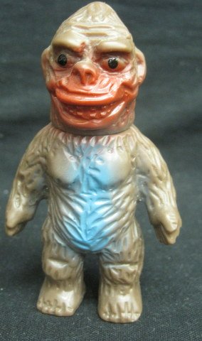 Greenman Ape (Mini) figure by Butanohana, produced by Butanohana. Front view.