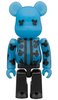 Happi Blue GID BE@RBRICK 100%