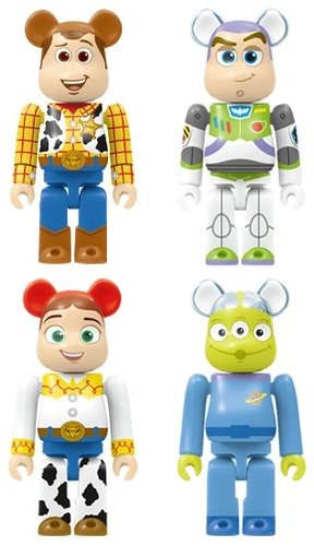 HappyKuji Disney / Pixar BE@RBRICK - Be@rbrick Award 20pcs figure, produced by Medicom Toy. Front view.