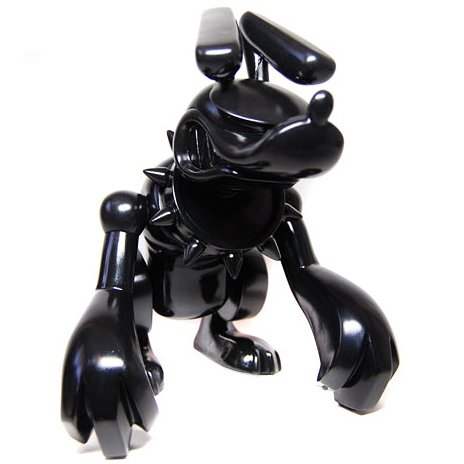 Hell Hound - Black figure by Touma, produced by Toy2R. Front view.