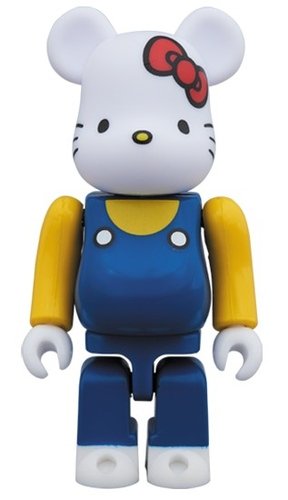 HELLO KITTY BE@RBRICK 100% figure, produced by Medicom Toy. Front view.