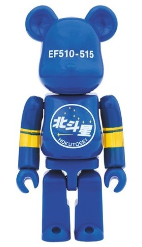 Hokutosei EF510-515 BE@RBRICK figure, produced by Medicom Toy. Front view.