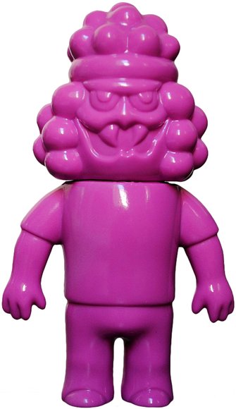 Hollis Price Unpainted Magenta figure by Le Merde, produced by Super7. Front view.
