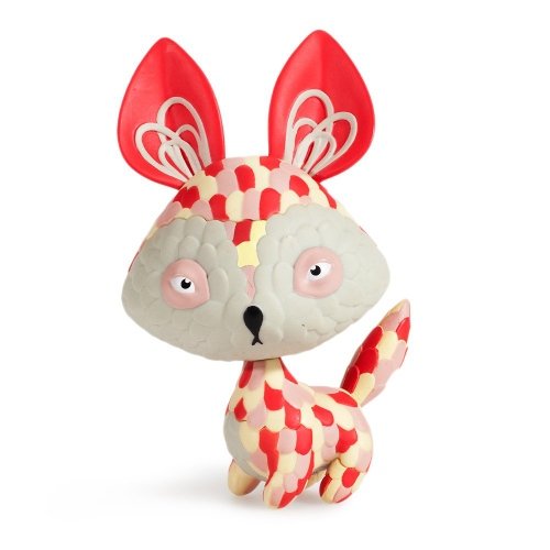 Horrible Adorable: Haremus figure by Jordan Elise, produced by Kidrobot. Front view.