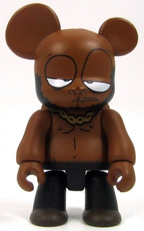 Hot Buttered Ape figure by Mca, produced by Toy2R. Front view.