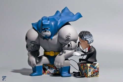 I wont be a hero,tim #2 figure, produced by Fools Paradise. Front view.