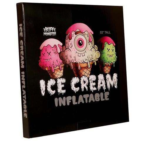 Ice Cream Inflatable 2 figure by Buff Monster, produced by Buff Monster. Packaging.