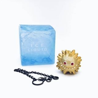 Ice Liquid (gold happy bag 2018) figure by Hiroto Ohkubo (Instinctoy), produced by Instinctoy. Front view.