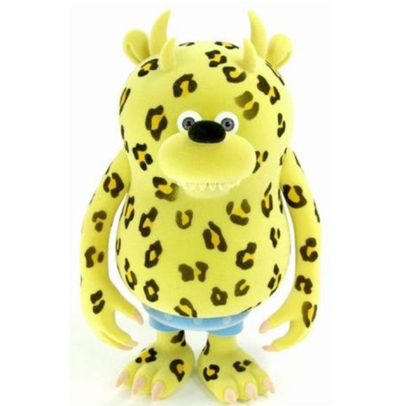 Loveless Monster Regret - Leopard figure by T9G, produced by Medicom Toy. Front view.