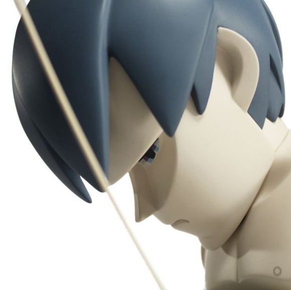 Casting Shadows - Loser Signature Edition figure by Mark Landwehr, produced by Coarsetoys. Detail view.