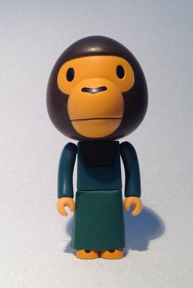 Chimpgirl figure by Bape, produced by Medicom Toy. Front view.
