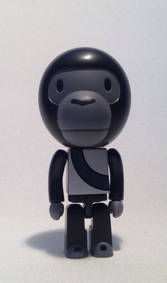 Foot Soldier figure by Bape, produced by Medicom Toy. Front view.