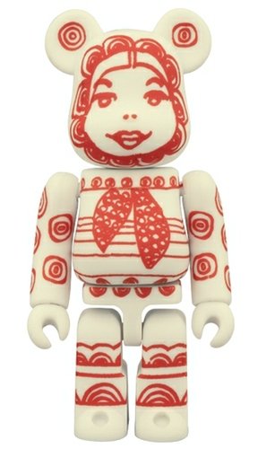 Ivana Helsinki BE@RBRICK figure, produced by Medicom Toy. Front view.
