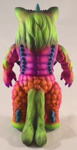 Jacaou figure by Dream Rocket, produced by Dream Rocket. Back view.
