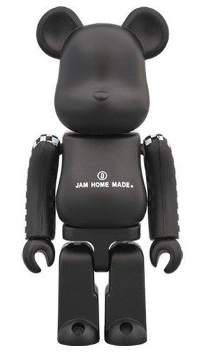 Jam Home Made BE@RBRICK 100% figure, produced by Medicom Toy. Front view.