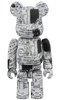 JEAN-MICHEL BASQUIAT #3 BE@RBRICK 100%